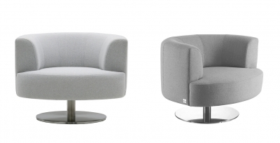 Neo swivel armchair